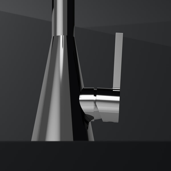 Steinberg Series 315 single lever basin mixer, without pop-up waste, projection 152mm, height 221mm, 31510