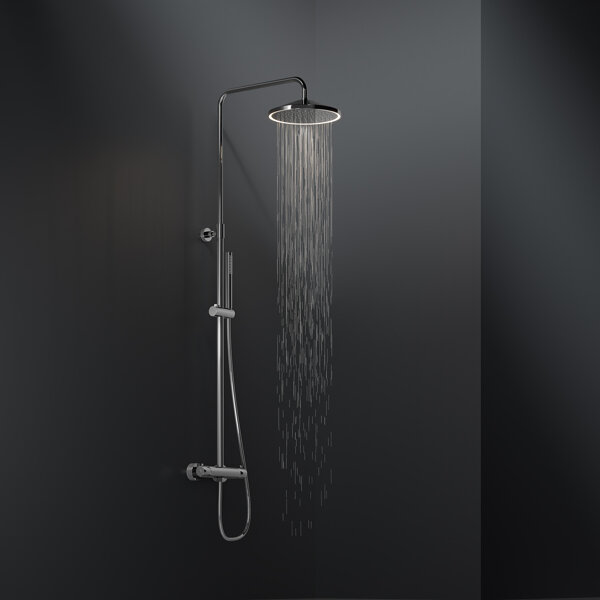 Steinberg Series 315 shower system with LED overhead shower, 31527