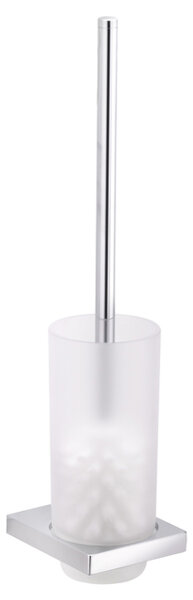 Keuco Edition 11 Toilet brush set, 11164, with genuine crystal insert, chrome-plated