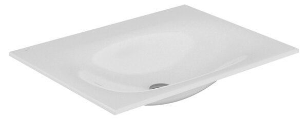 Keuco Edition 11 ceramic washbasin 31140, 705x17x538mm, without tap hole, white