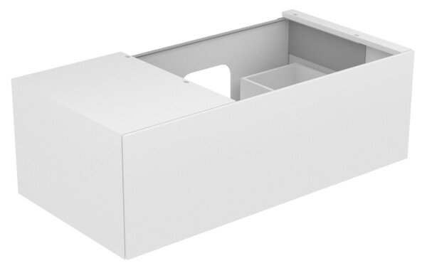 Keuco Edition 11 Vanity unit 31154, 1 pot-and-pan drawer, with LED interior lighting, 1050 x 350 x 535 mm