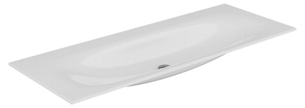 Keuco Edition 11 ceramic washbasin 31160, 1405x17x538mm, without tap hole, white