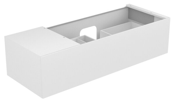 Keuco Edition 11 Vanity unit 31164, 1 pot-and-pan drawer, 1400 x 350 x 535 mm