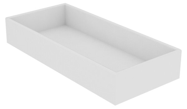 Keuco Edition 11 Storage box 31300, white, 190 x 70 x 413 mm