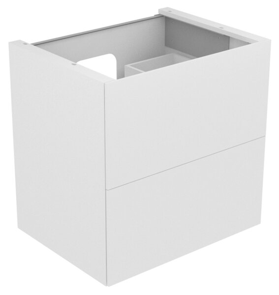 Keuco Edition 11 Vanity unit 31342, 2 pot-and-pan drawers, 700 x 700 x 535 mm