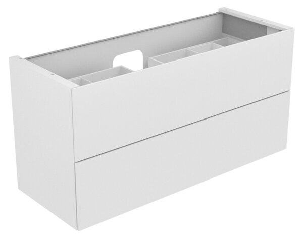 Keuco Edition 11 Vanity unit 31362, 2 pot-and-pan drawers, with LED interior lighting, 1400 x 700 x 535 mm