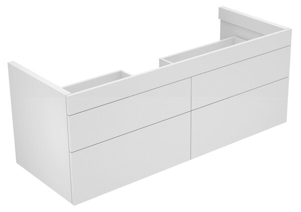 Keuco Edition 400 Vanity unit 31562, 4 front drawers, 1400 x 546 x 535 mm