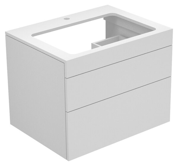 Keuco Edition 400 Vanity unit 31571, with tap hole drilling, 700 x 546 x 535 mm