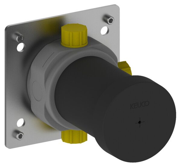 Keuco IXMO fitting 59556, flush-mounted functional unit for 2-way changeover valve DN15