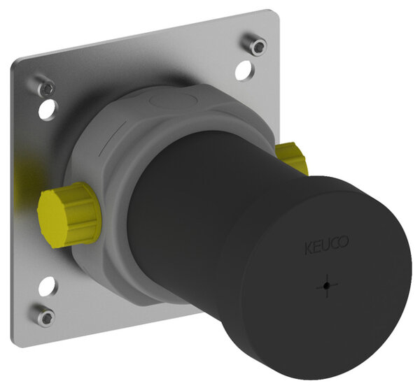 Keuco IXMO fitting 59556, flush-mounted functional unit for 2-way changeover valve with hose connect...