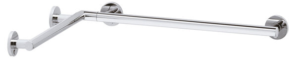 Keuco Plan Care shower and bath handrail 34911, left:597mm, right:597mm