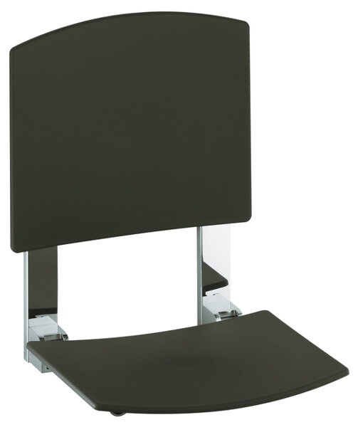 Keuco Plan Care Folding seat 34982, with backrest, wall mounting