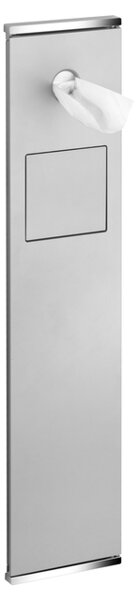 Keuco Plan Integral Module WC 2 44976, chrome-plated and aluminium, left hinged