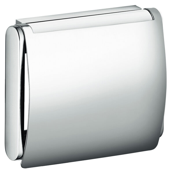 Keuco Plan Toilet paper holder 14960, with lid, chrome-plated