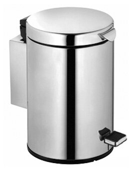 Keuco Plan Hygiene waste collector 14977, wall-mounted, chrome-plated