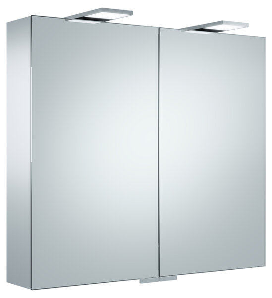 Keuco Royal 25 mirror cabinet 14103, 2 revolving doors, 800mm