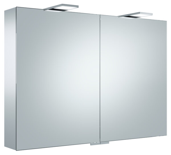 Keuco Royal 25 mirror cabinet 14104, 2 revolving doors, 1000mm