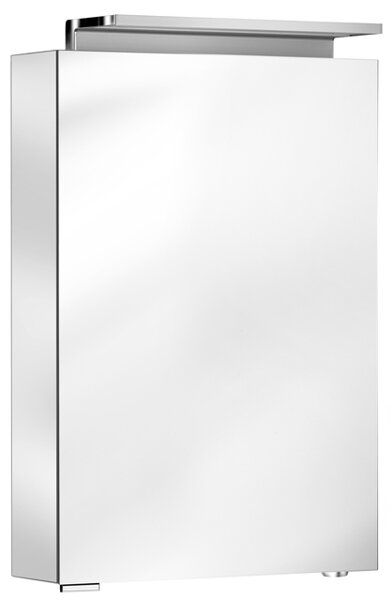 Keuco Royal L1 mirror cabinet 13601, 1 revolving door, right-hinged, 500mm, with one internal drawer