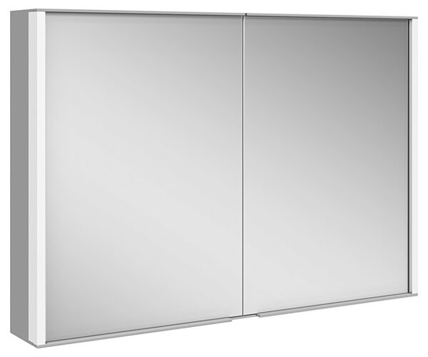 Keuco Royal Match mirror cabinet 12803, 2 double mirror revolving doors, 1000mm