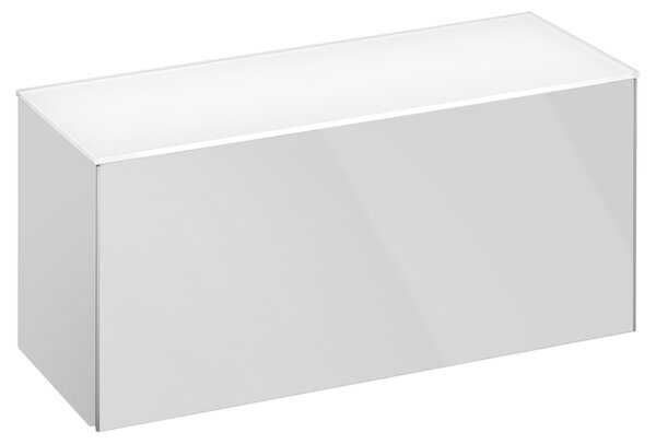 Keuco Royal Reflex sideboard 34010, 1 pot-and-pan drawer, 800 x 360 x 335 mm