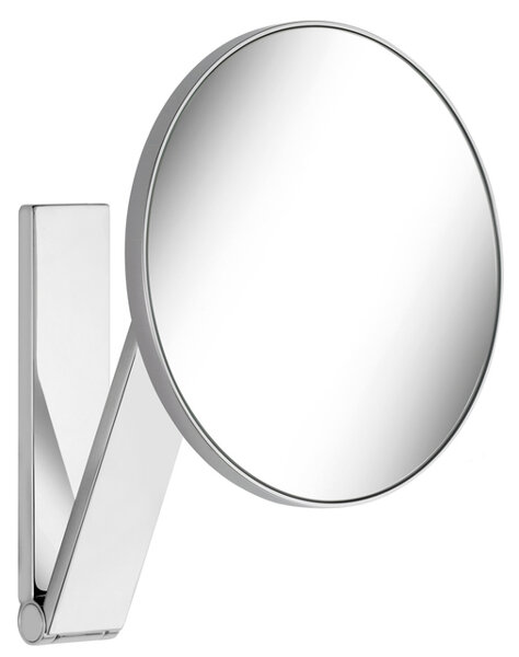 Keuco iLook_move, cosmetic mirror 17612, non-illuminated, with 212 mm, chrome-plated