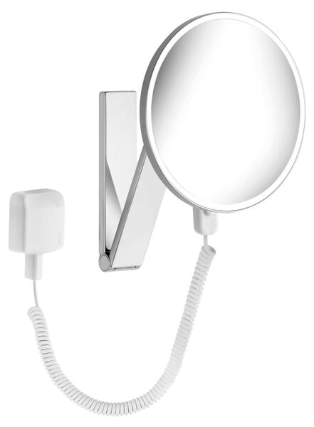 Keuco iLook_move Cosmetic mirror, 17612, illuminated, 1 light colour, with 212mm, chrome plated