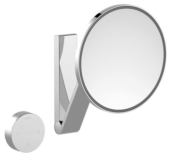 Keuco iLook_move cosmetic mirror, 17612, illuminated, 5-stage adjustable light colour, with 212 mm, ...