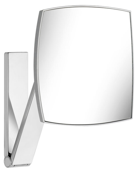 Keuco iLook_move Cosmetic mirror, 17613, non-illuminated, mirror surface: 200 x 200 mm, chrome-plated