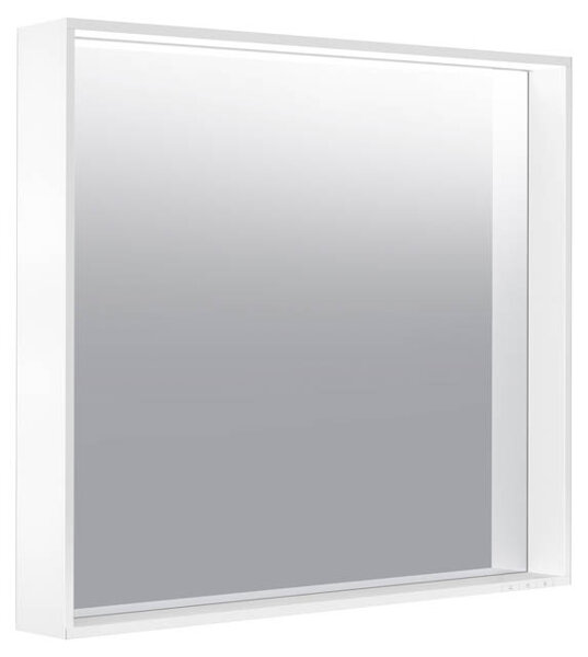 Keuco X-Line illuminated mirror 33296, 1 light colour, 3000 Kelvin, 800 x 700 x 105 mm