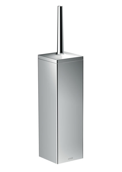 hansgrohe AXOR Universal Rectangular toilet brush holder, wall-mounted, metal, 42655