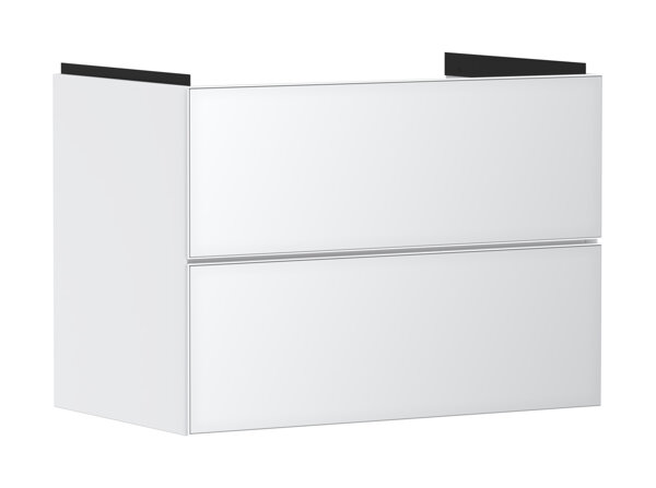 hansgrohe Xevolos E vanity unit, 2 drawers, SoftClose, 780x475x555mm, for washbasin, 541