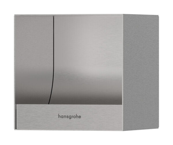 hansgrohe XtraStoris Original toilet roll holder, built-in, 150x140x150mm, 56065