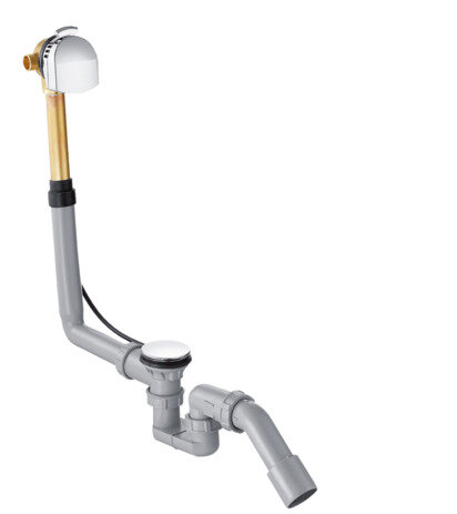 Hansgrohe Exafill bath spout with drain and overflow fitting complete set