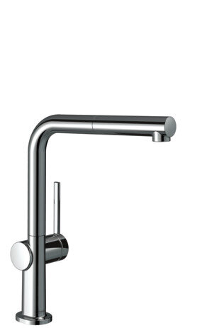 hansgrohe Talis M54 Einhebel-Küchenmischer 270, Ausziehauslauf, 1jet, EcoSmart, 72845