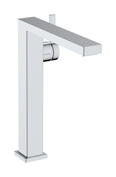 hansgrohe Tecturis E Fine single-lever basin mixer 240, projection 197mm, with push-open pop-up waste, CoolStart, EcoSmart+, 73070