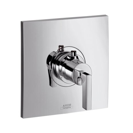 Hansgrohe Axor Citterio Thermostat 59 l/min Highflow flush-mounted, lever handle