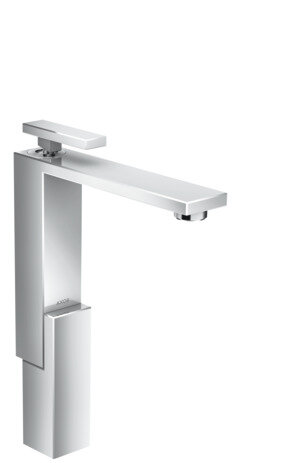 hansgrohe AXOR Edge single-lever basin mixer 280 for wash bowls with push-open waste