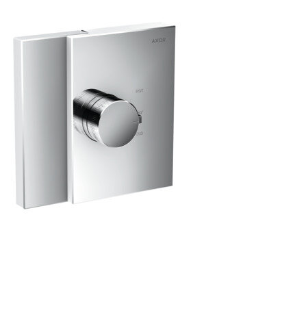 hand-sized AXOR Edge Thermostat HighFlow concealed