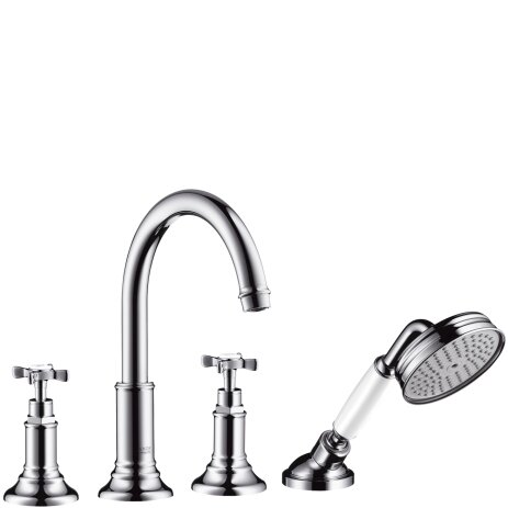 hansgrohe Axor Montreux 4-hole tile edge faucet