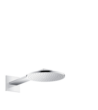 Hansgrohe AXOR ShowerSolutions shower head 250 1jet, wall connection, shower arm 450 mm