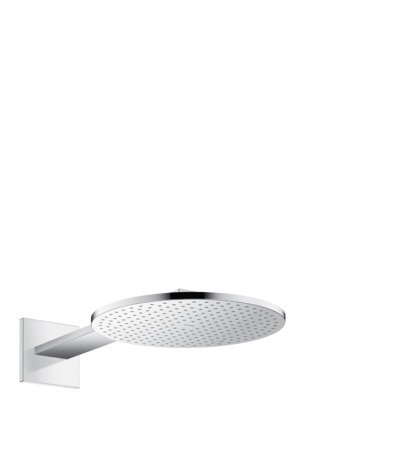 Hansgrohe AXOR ShowerSolutions shower head 300 1jet, wall connection, shower arm 450 mm