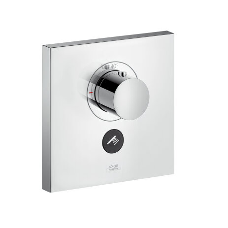 Hansgrohe Axor Starck ShowerSelect Square Thermostat Highflow flush-mounted for 1 consumer and one a...