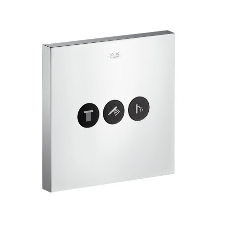 Hansgrohe Axor Starck ShowerSelect Square flush-mounted valve for 3 consumers