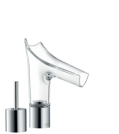 Hansgrohe AXOR Starck V 2-hole basin mixer 110 with waste set