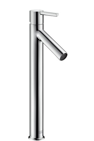 Hansgrohe Axor Starck Single lever washbasin mixer 250 for washbasins with lever handle without drawbar, chrome-plated