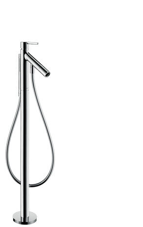 Hansgrohe Axor Starck single lever bath mixer, floor standing, projection 156mm