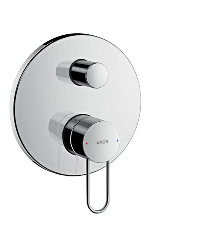 Hansgrohe AXOR Uno Single lever bath mixer flush-mounted, bow handle, fuse combination