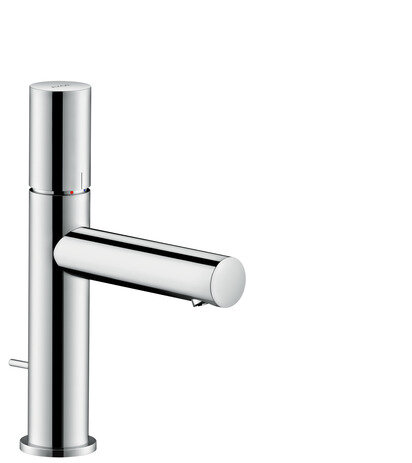 Hansgrohe AXOR Uno single-lever washbasin mixer 110, Zerogriff, pop-up waste, 123mm projection