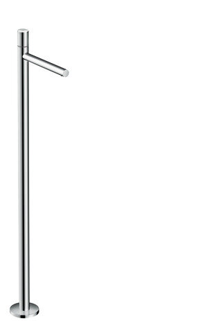 Hansgrohe AXOR Uno single-lever basin mixer, Zerogriff, floor standing, without pop-up waste, 260mm ...