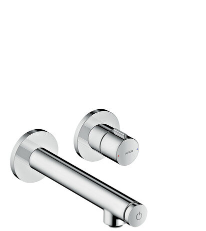 Hansgrohe AXOR Uno Select Vanity top mixer flush-mounted, wall mounting, projection 158mm